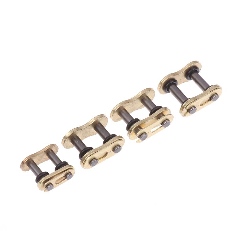 Master Link Chain - 新型428 520 525 530HVチェーンコネクター、ヘビーデューティー接続マスタージョイントリンク、Oリングチェーンロック付き、バイク用バックルリングリンク