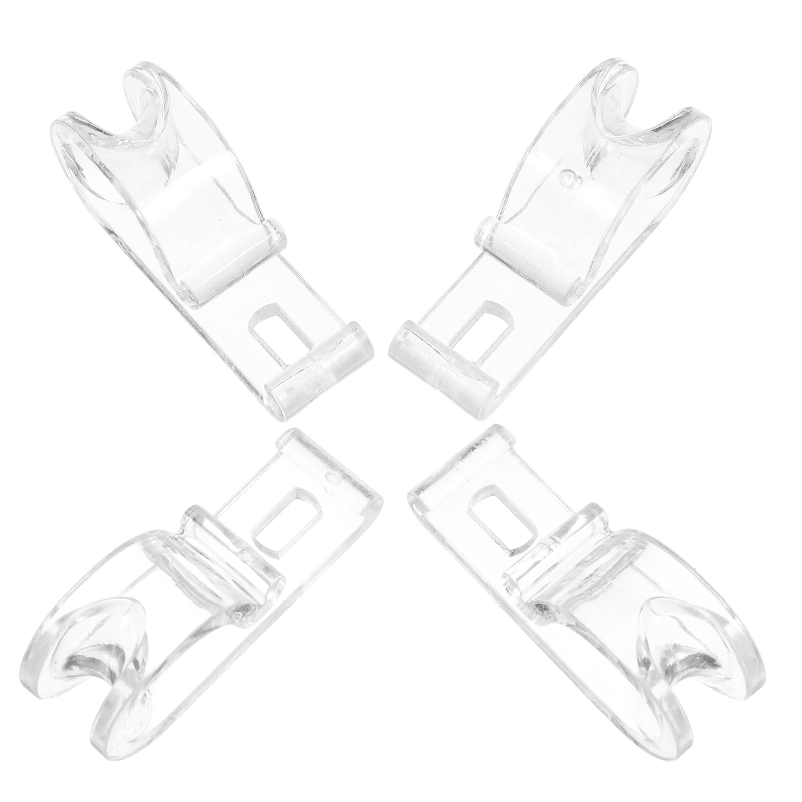 Roller Chain - 1セットの窓用カーテン固定フック、単穴式ローラーブラインドクリップ、シェードチェーン固定具、ビーズチェーンホルダー、ブラインドコード安全装置