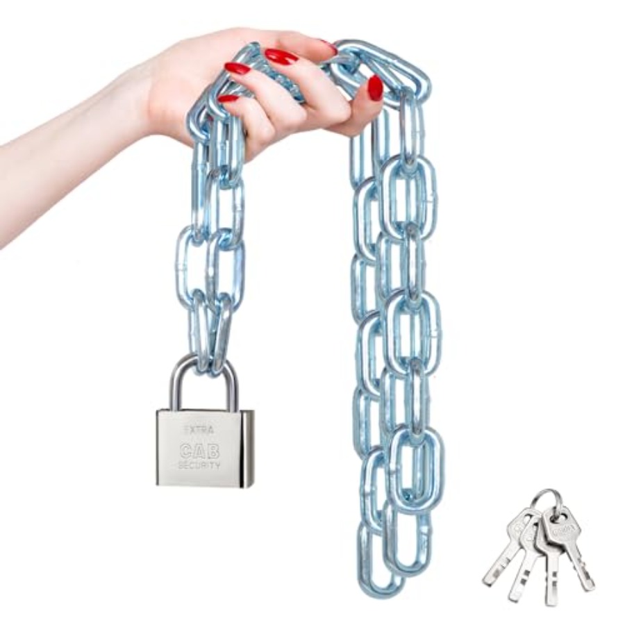 ヘビーデューティ 39 インチ 8mm 亜鉛メッキ防錆および - Bicycle Chain のレビューと価格