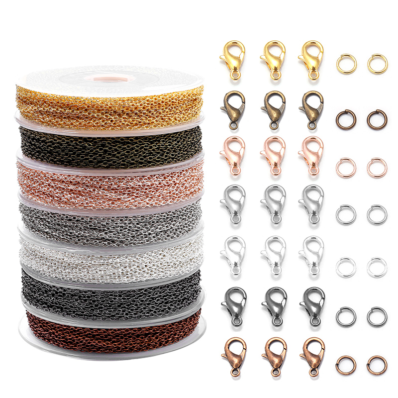 3M/ロール メタルアイアンリンクチェーン、ジャンプリング付 - Roller Chain のレビューと価格