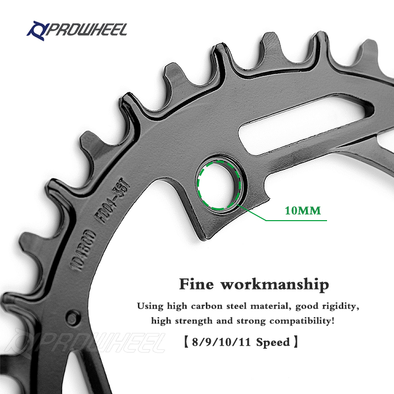 Prowheel マウンテン自転車ナローワイドチェーンリング - Bicycle Chain のレビューと価格