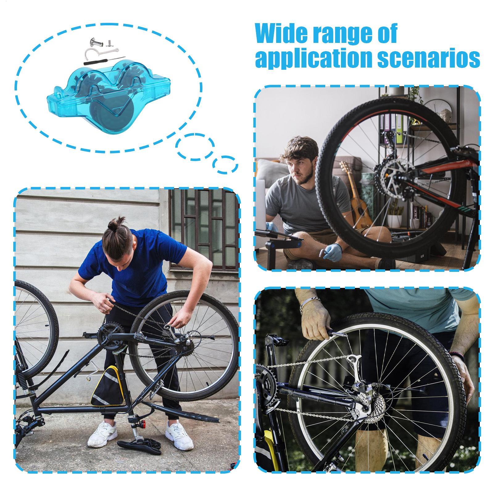 バイクチェーンクリーニングブラシセット チェーンスクラバーウ - Bicycle Chain のレビューと価格