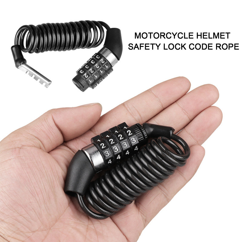 バイク・自転車用盗難防止チェーン 4桁パスワード式コンビネー - Motorcycle Chain のレビューと価格
