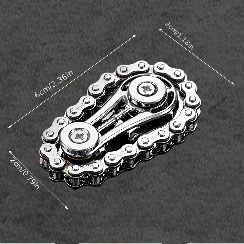 新しいスプロケット付きフライホイール、指先で回せるジャイロ、 - Chain Sprocket Set のレビューと価格