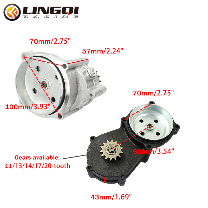 Lingqi-オートバイ、伝送システム、ドラムギアボックス、 - Sprocket Chain のレビューと価格
