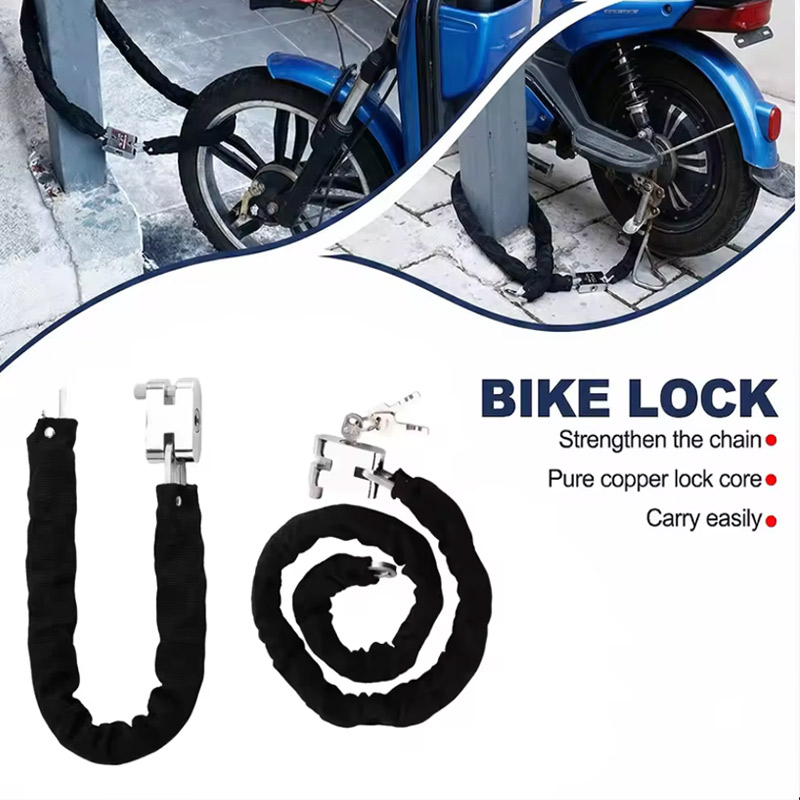1.2M 2M 3M オートバイバイクロック ヘビーデューテ - Bicycle Chain のレビューと価格